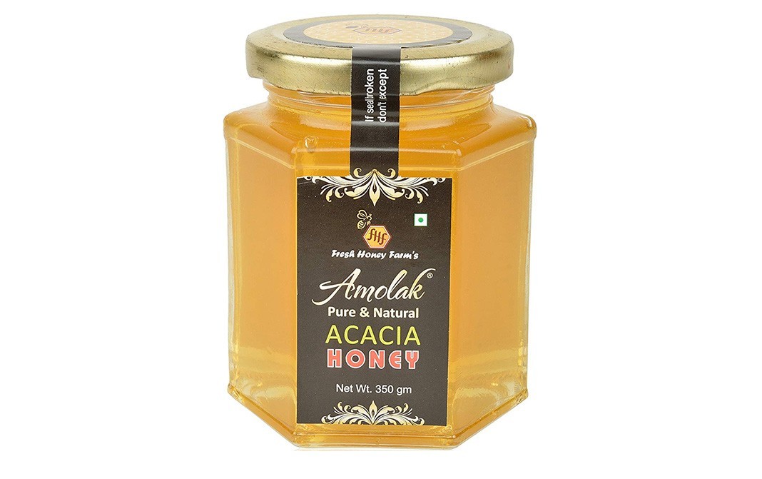Amolak Acacia Honey    Glass Jar  350 grams